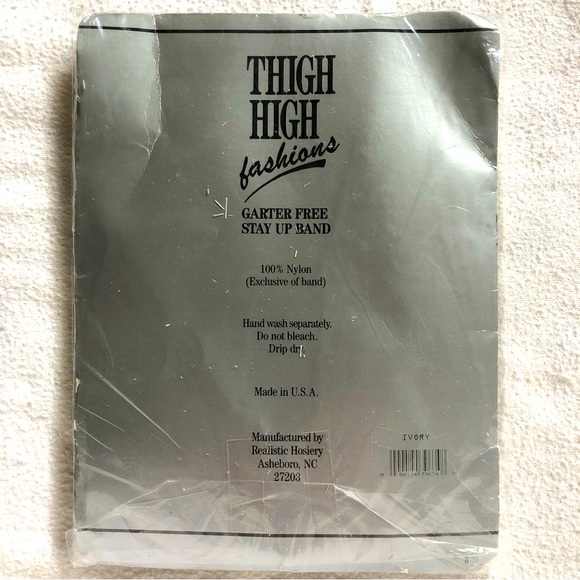 7 Pairs of Thigh high nylons / Stay Ups. Some are vintage. - Picture 10 of 12